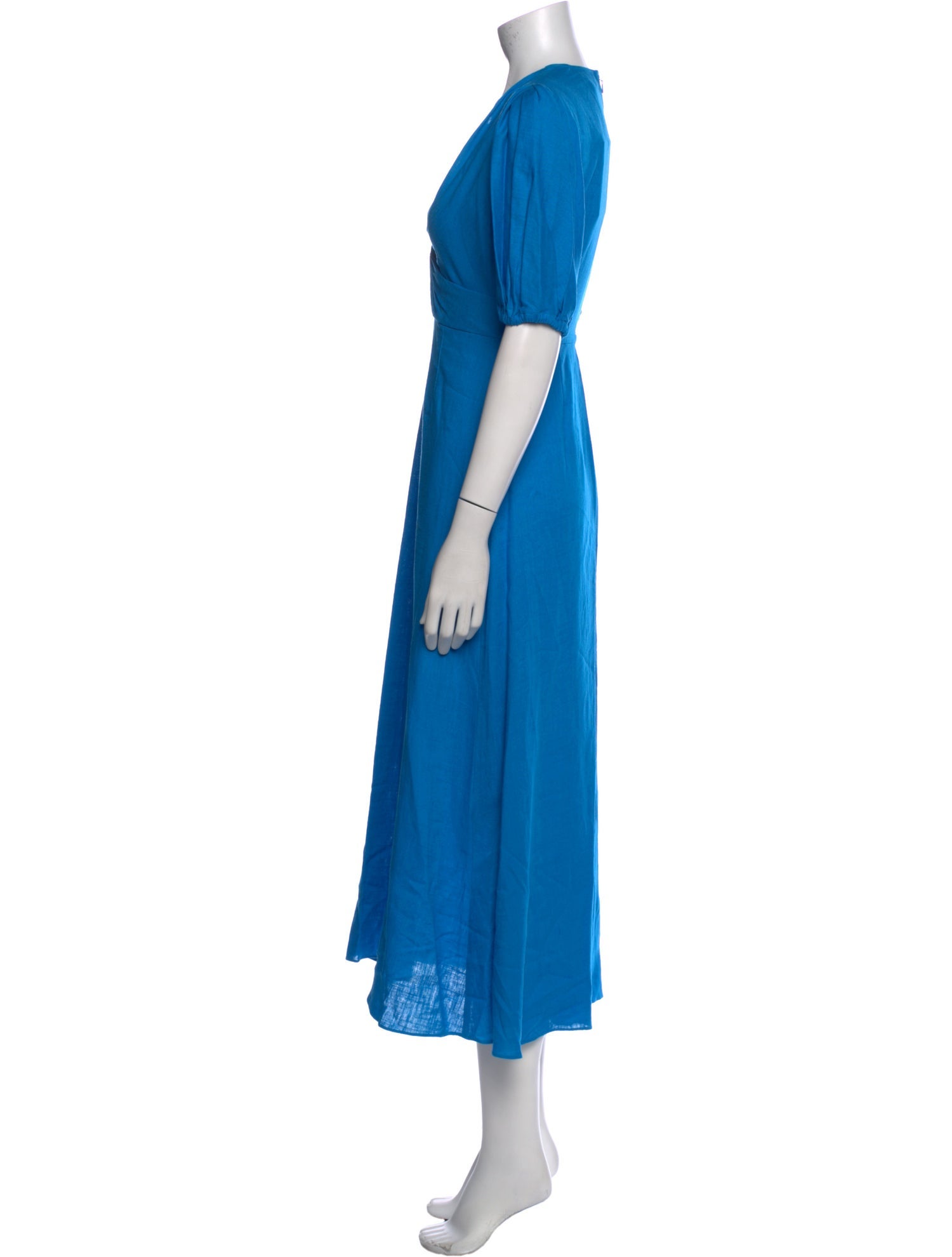 Diane von Furstenberg V-Neck Long Dress