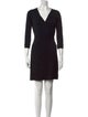 Diane von Furstenberg V-Neck Mini Dress
