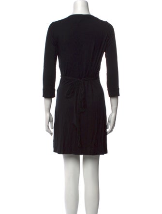Diane von Furstenberg V-Neck Mini Dress