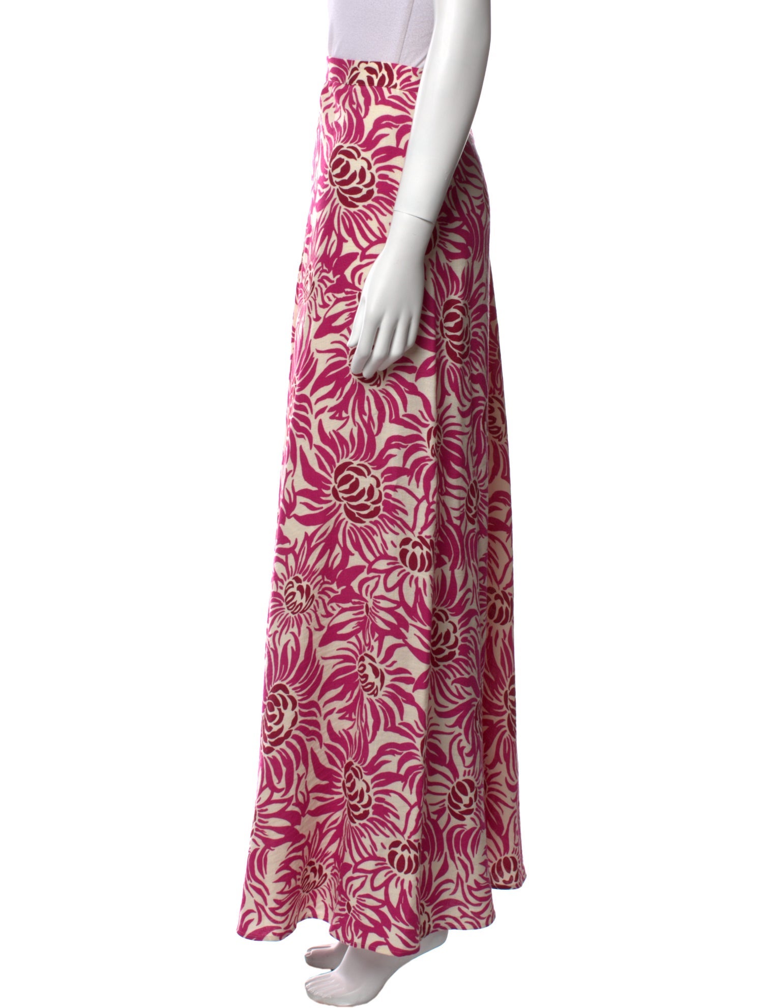 Diane von Furstenberg Printed Long Skirt