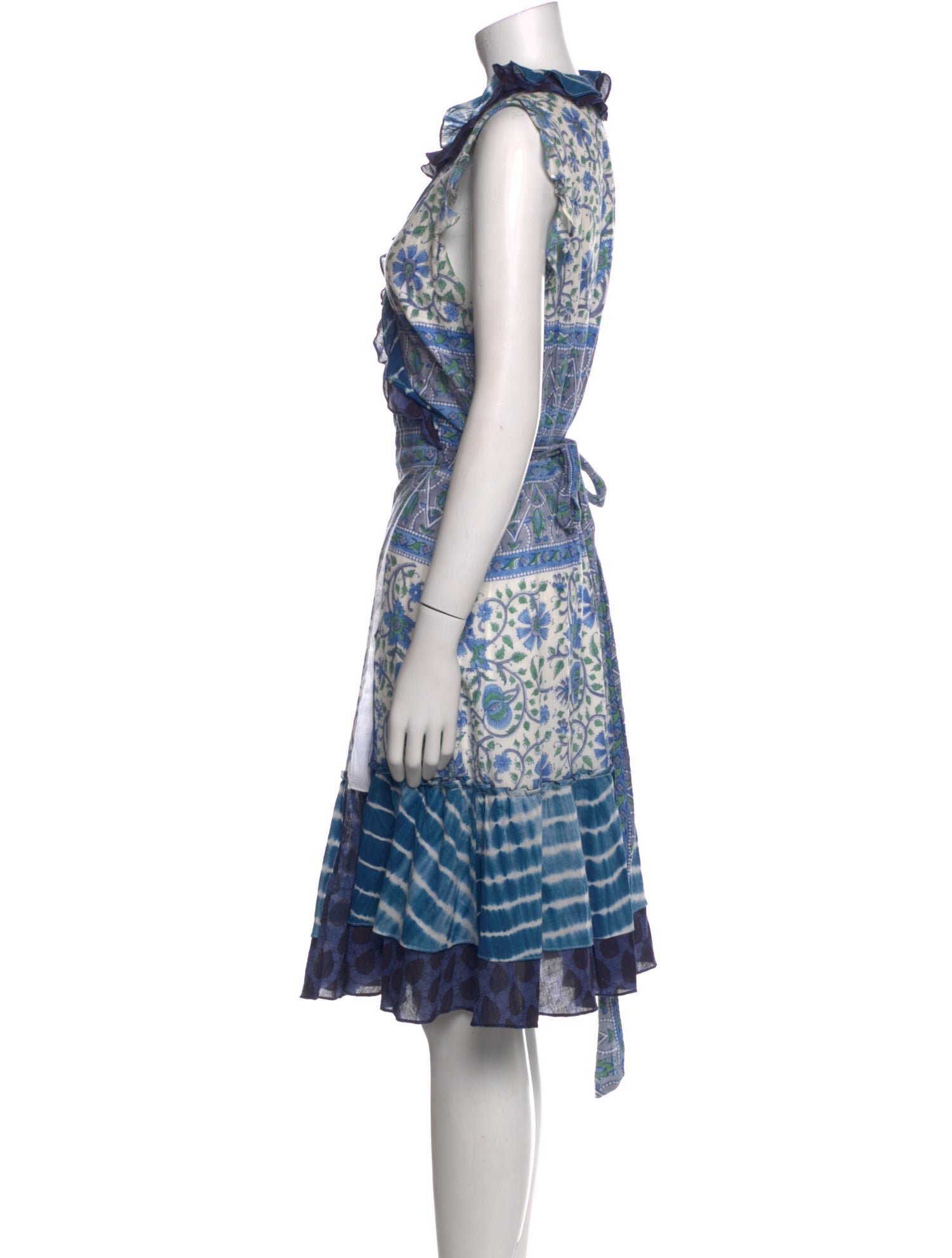 Diane von Furstenberg Printed Knee-Length Dress