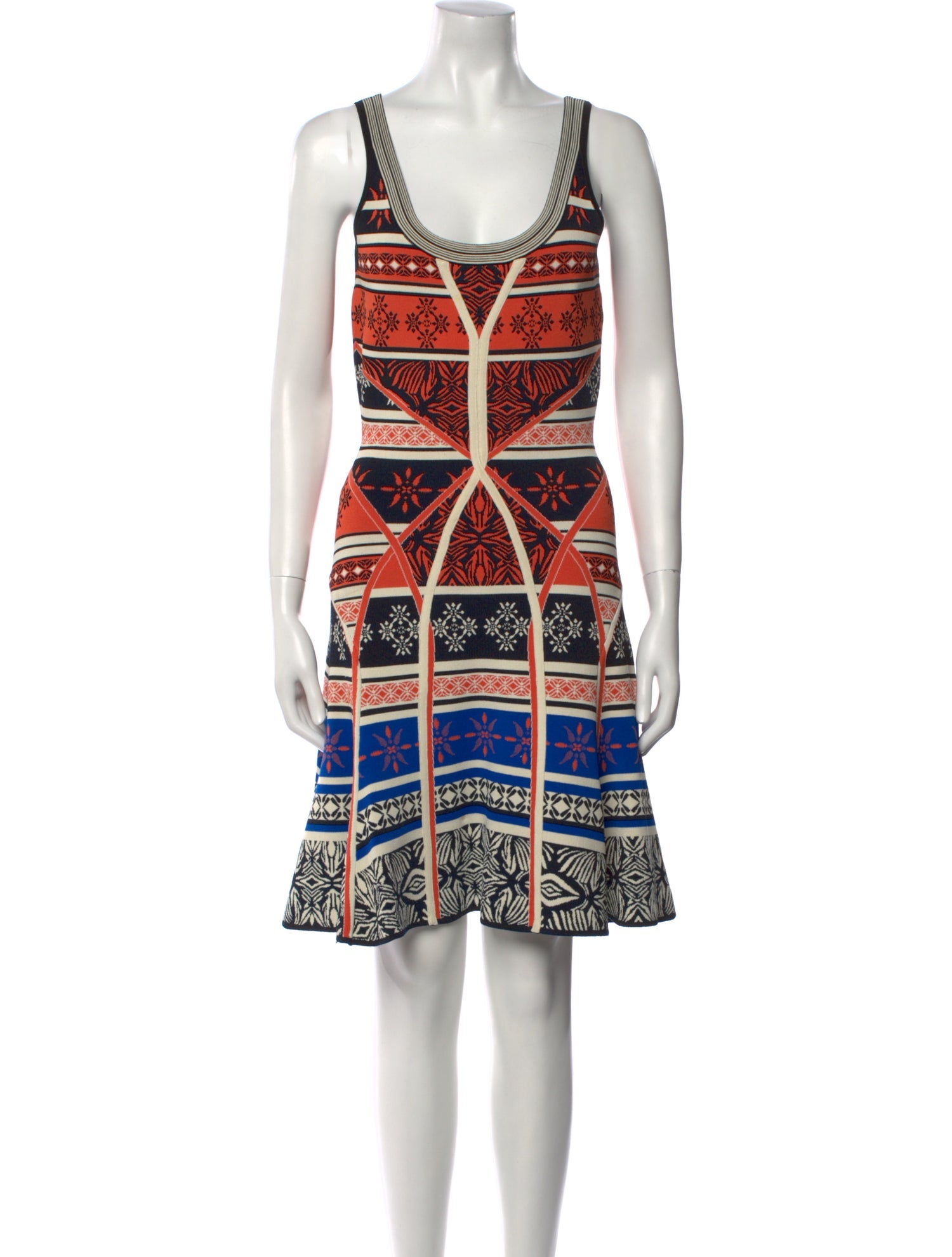 Diane von Furstenberg Printed Mini Dress