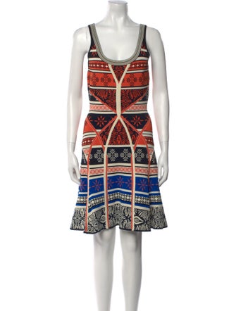 Diane von Furstenberg Printed Mini Dress