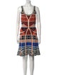 Diane von Furstenberg Printed Mini Dress
