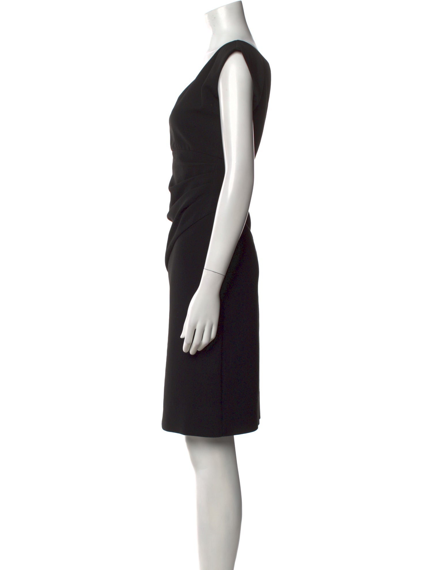 Diane von Furstenberg V-Neck Knee-Length Dress