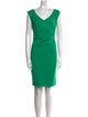 Diane von Furstenberg V-Neck Knee-Length Dress