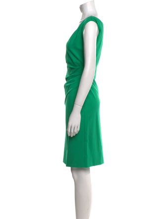 Diane von Furstenberg V-Neck Knee-Length Dress