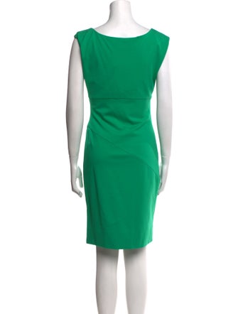 Diane von Furstenberg V-Neck Knee-Length Dress