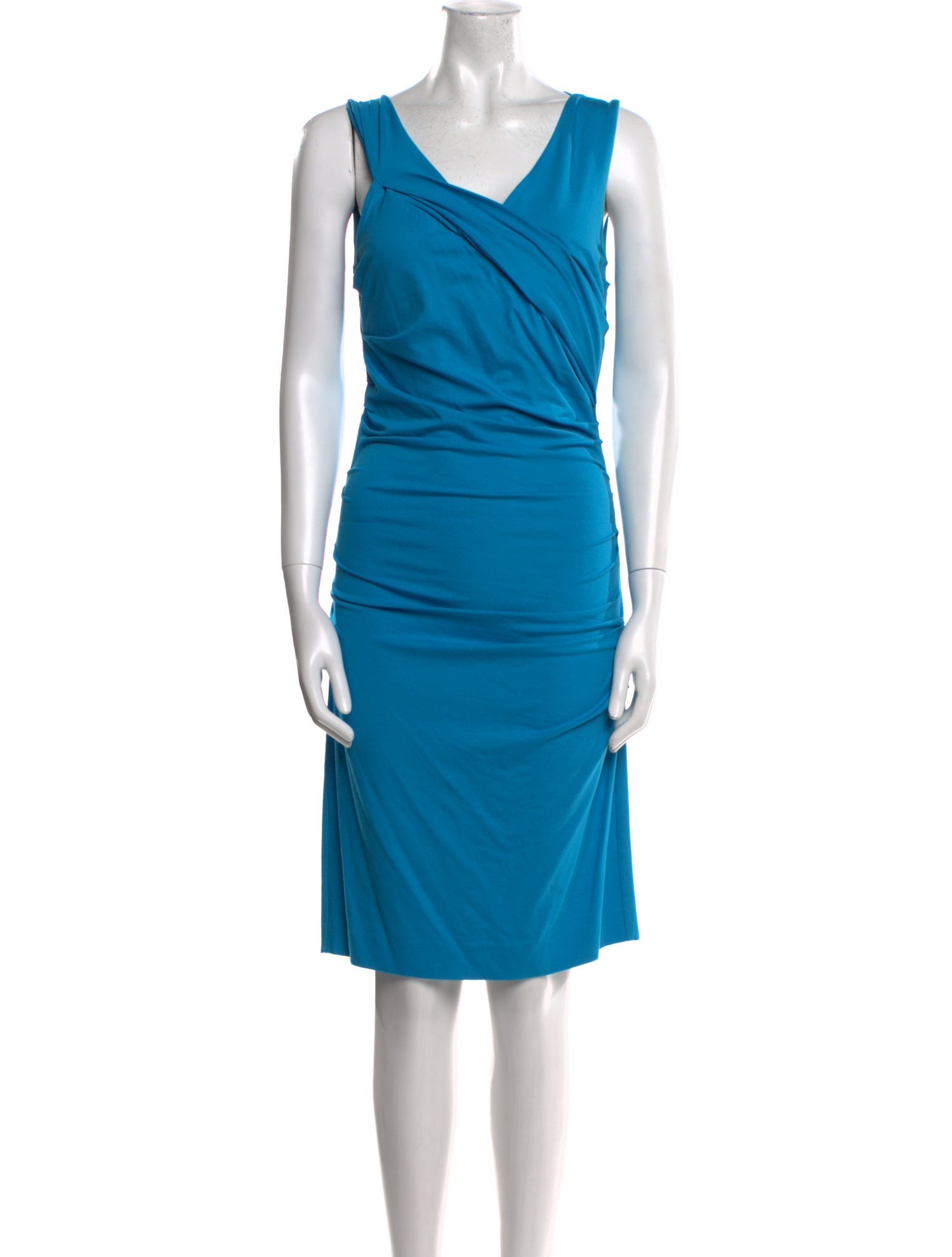 Diane von Furstenberg V-Neck Knee-Length Dress