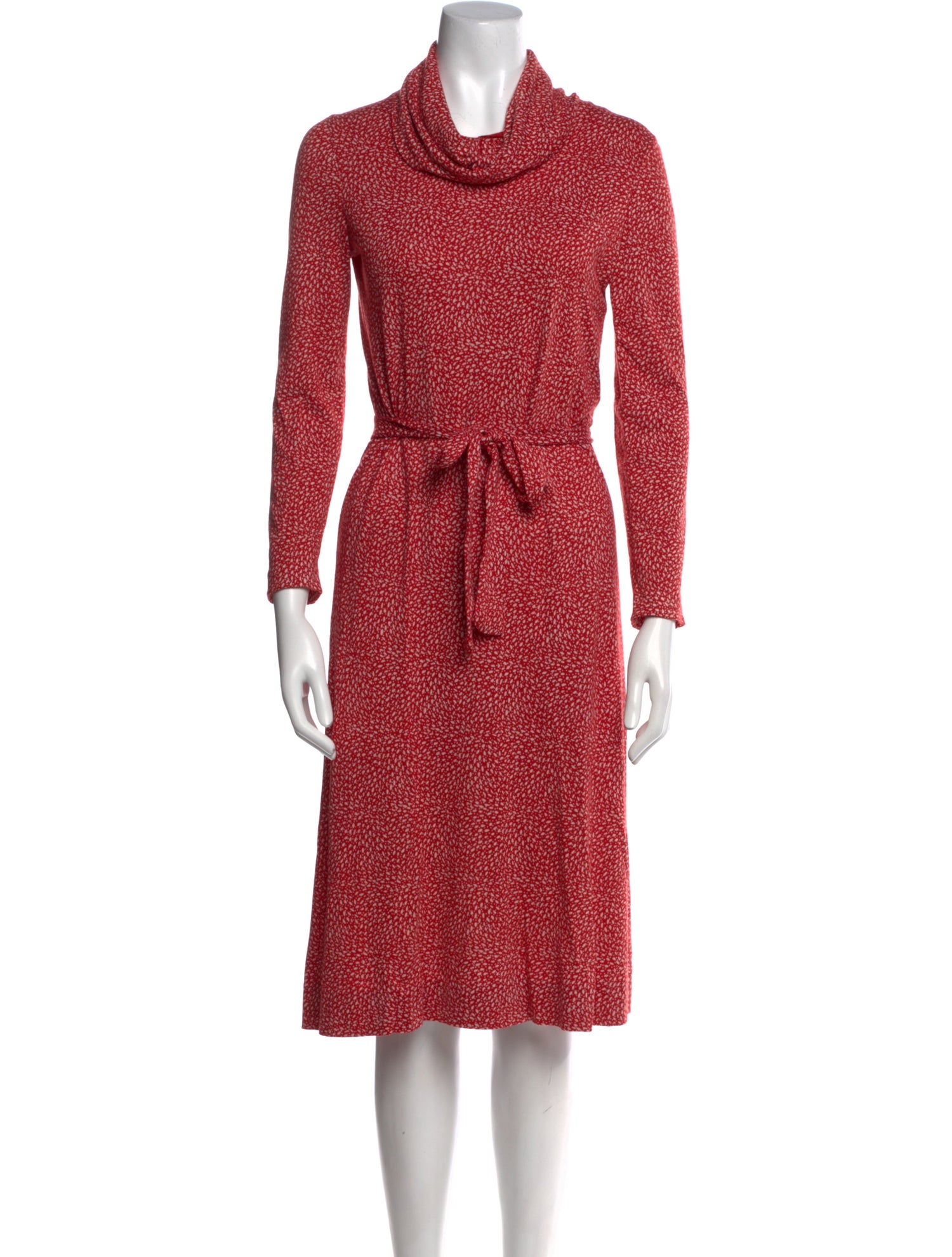 Diane von Furstenberg Printed Knee-Length Dress