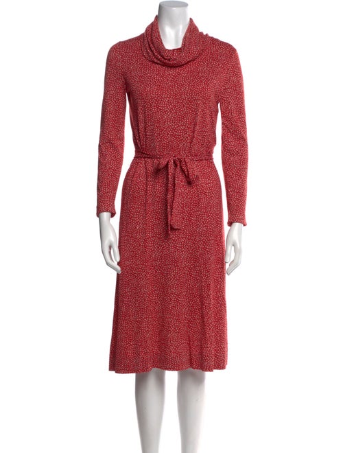 Diane von Furstenberg Printed Knee-Length Dress
