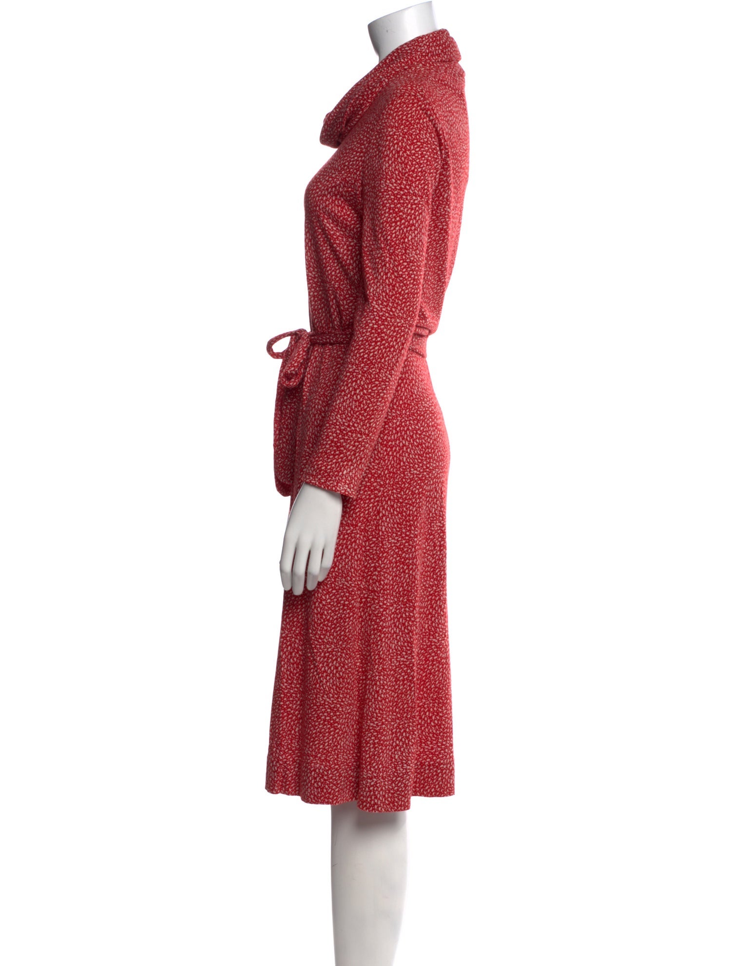 Diane von Furstenberg Printed Knee-Length Dress