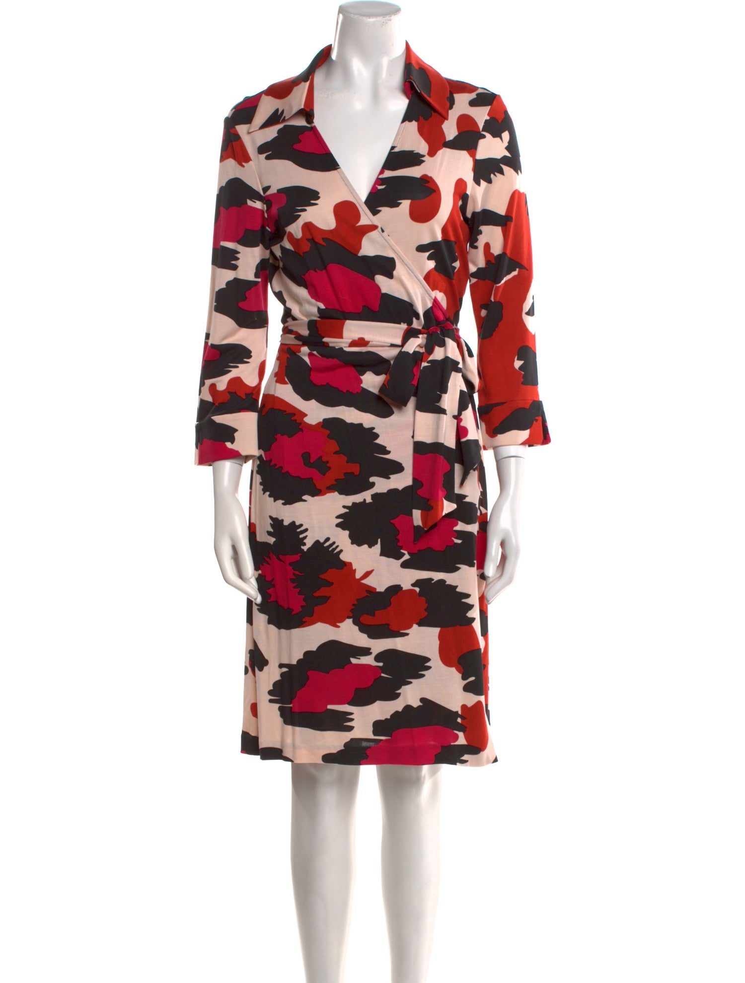 Diane von Furstenberg Silk Knee-Length Dress