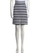 Diane von Furstenberg Striped Knee-Length Skirt
