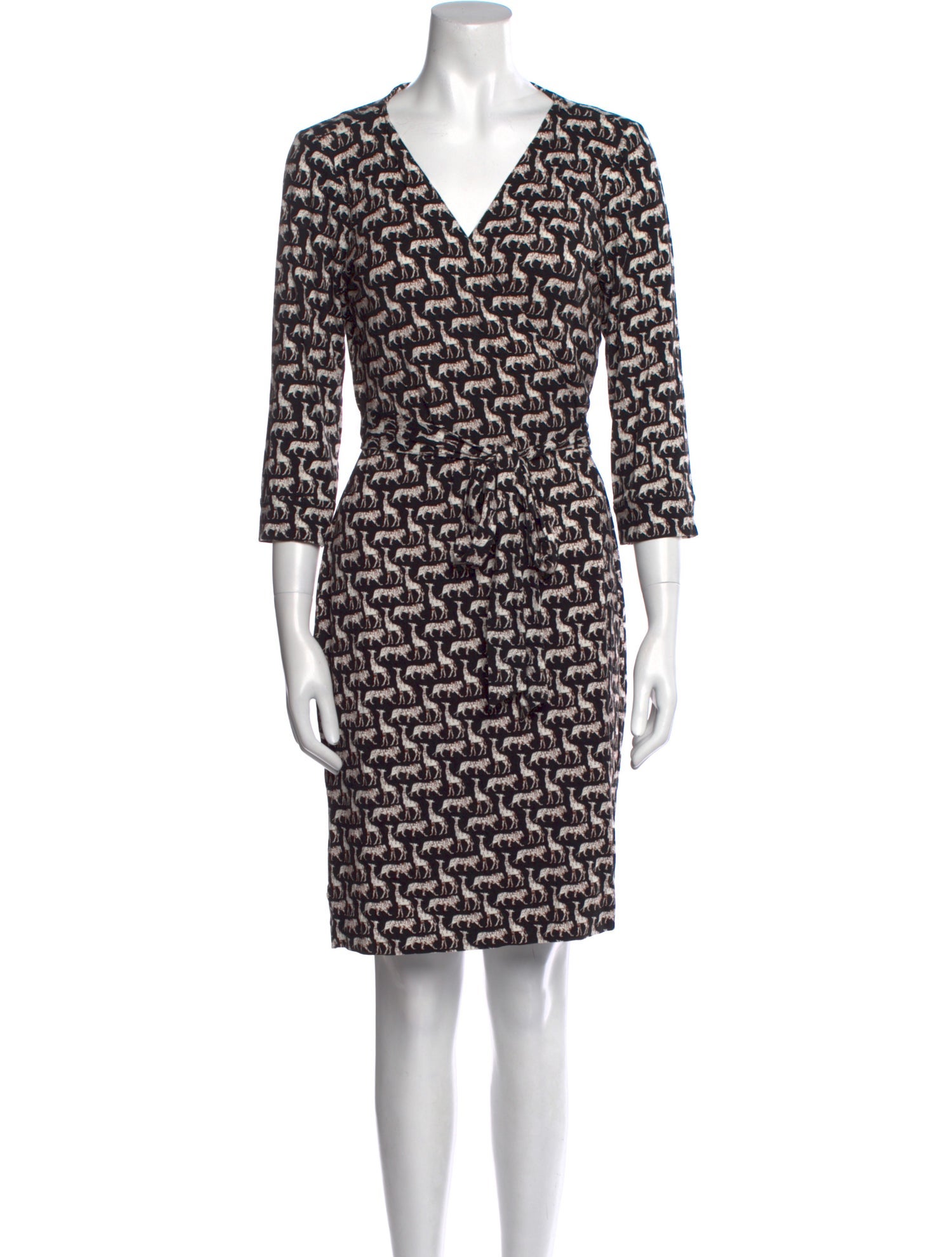 Diane von Furstenberg Printed Mini Dress