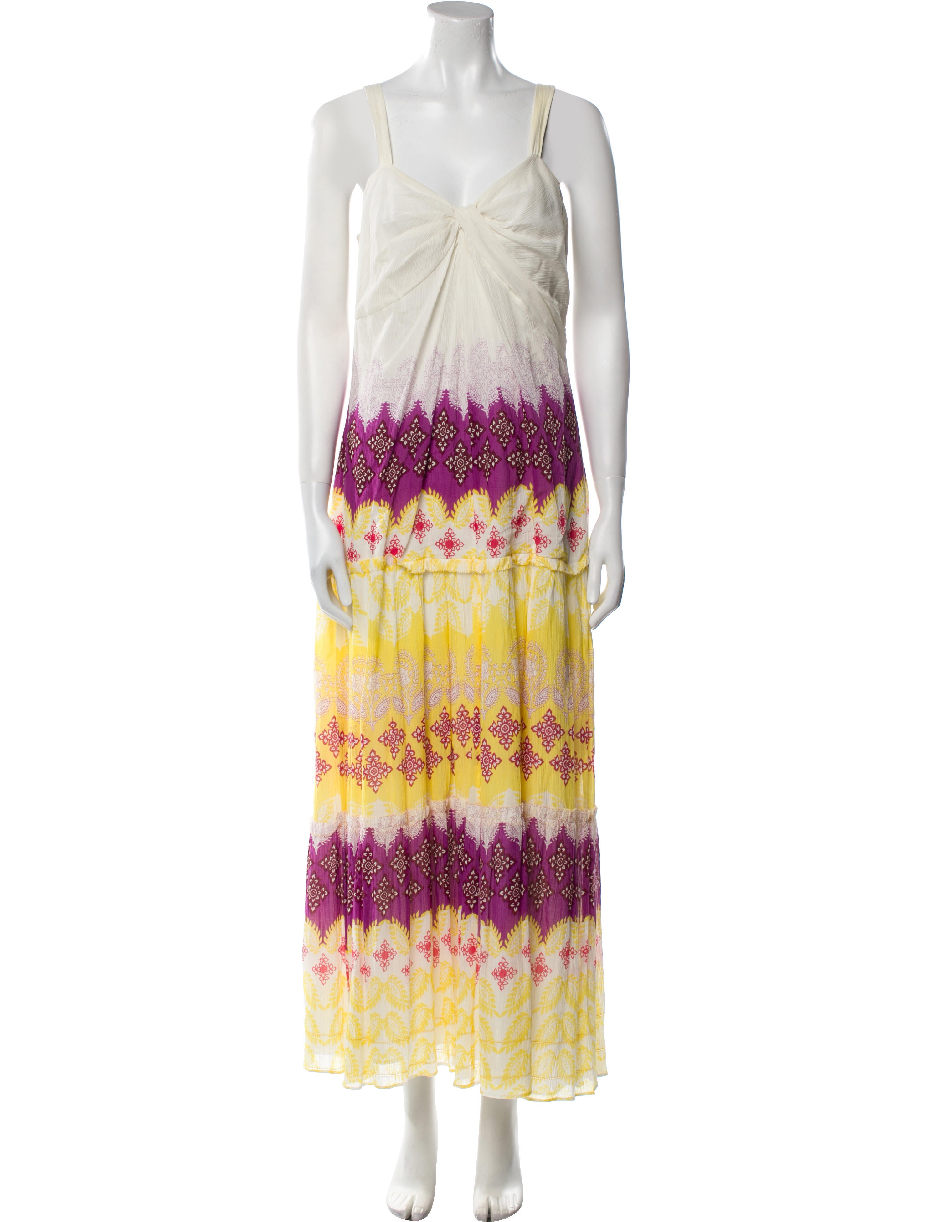 Diane von Furstenberg Printed Long Dress