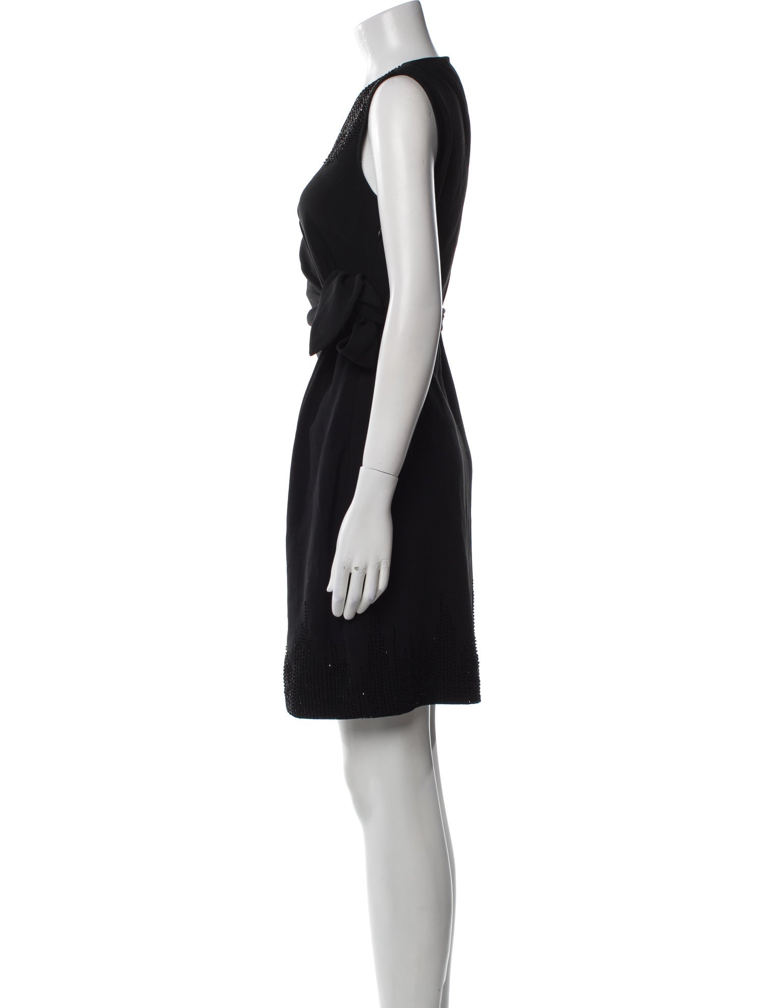 Diane von Furstenberg V-Neck Mini Dress