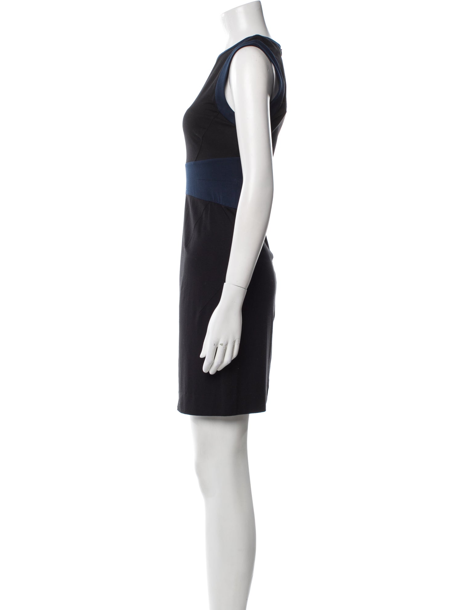 Diane von Furstenberg Crew Neck Mini Dress