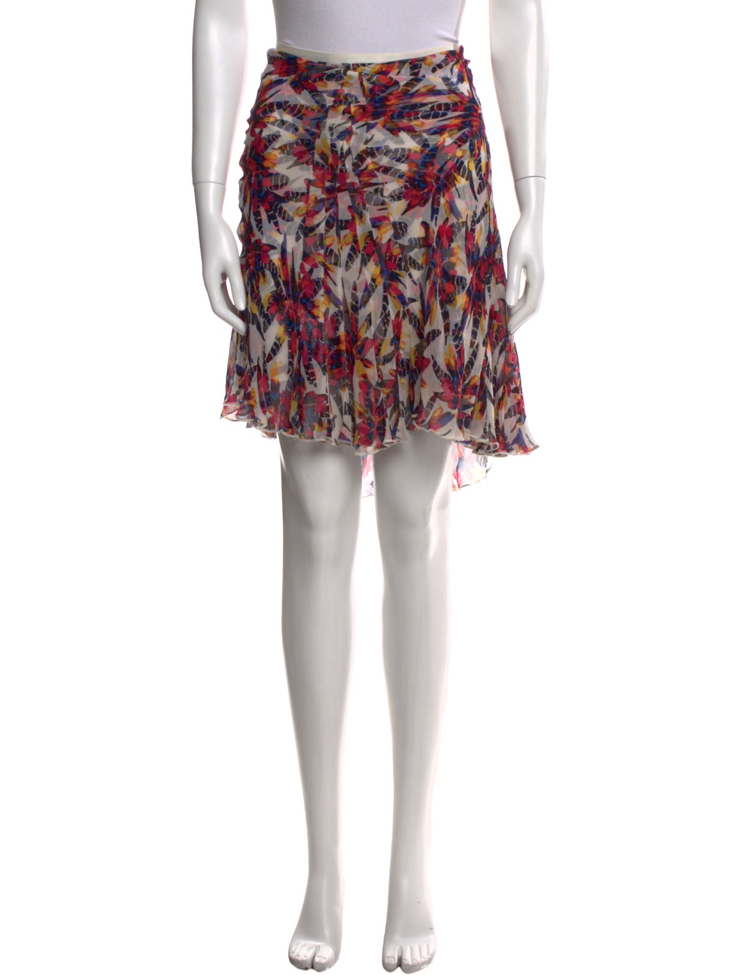 Diane von Furstenberg Silk Knee-Length Skirt