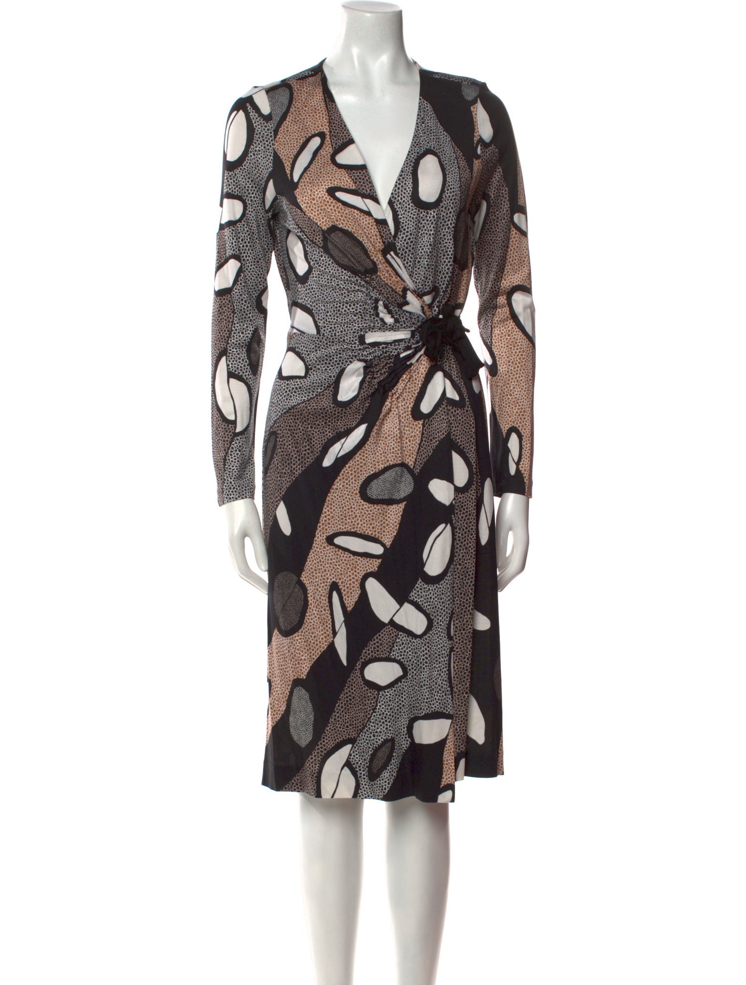 Diane von Furstenberg Silk Knee-Length Dress