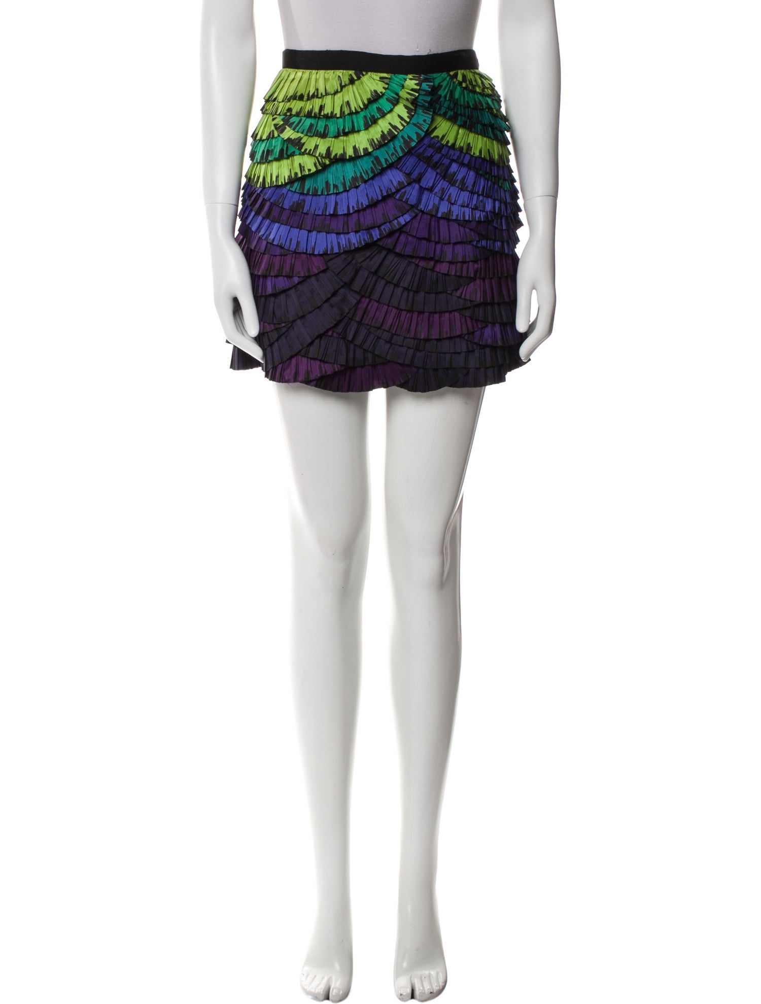Diane von Furstenberg Silk Mini Skirt