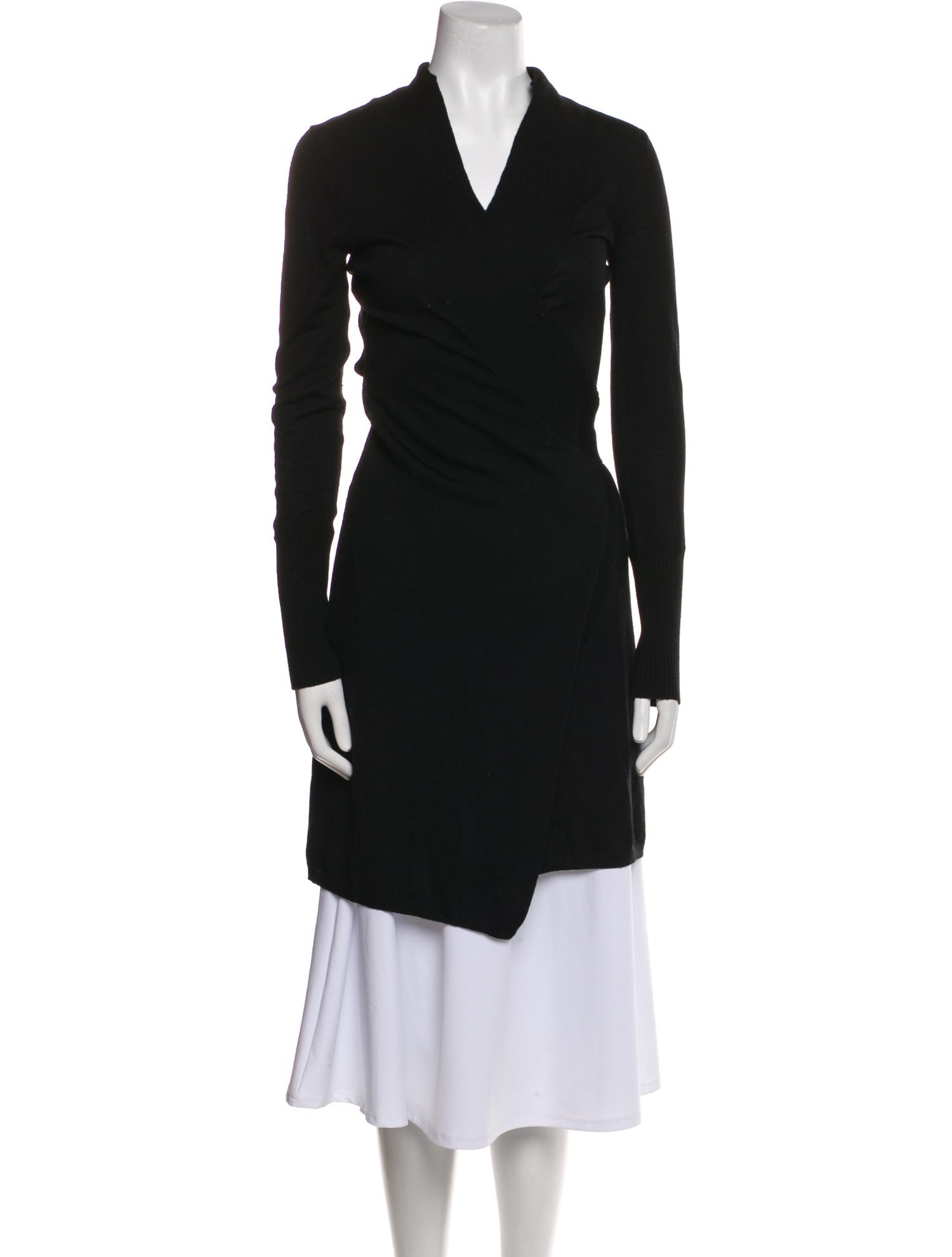 Diane von Furstenberg Merino Wool V-Neck Sweater