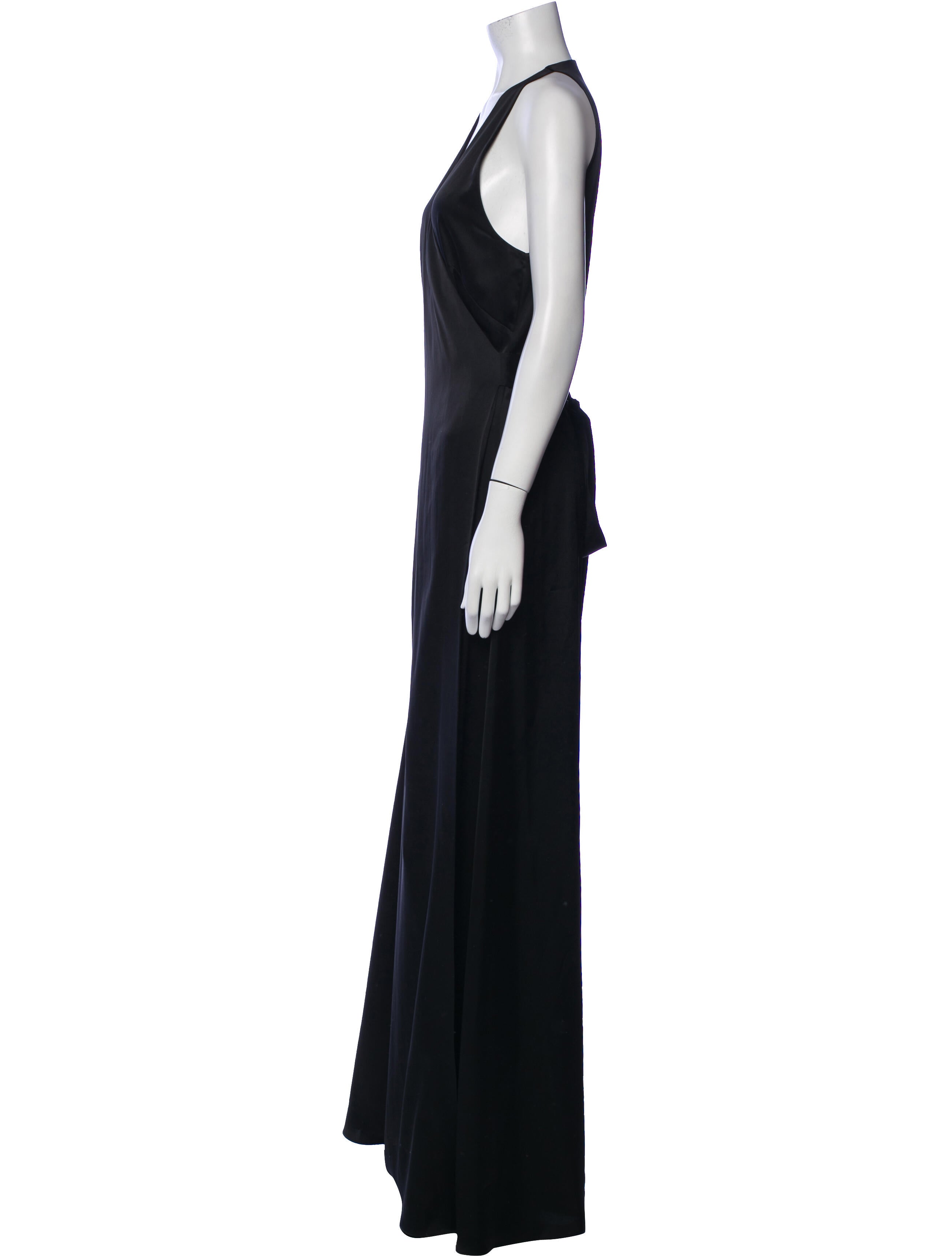 Diane von Furstenberg V-Neck Long Dress