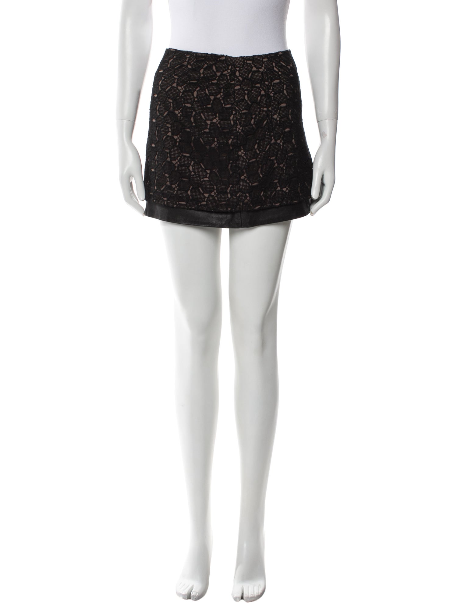 Diane von Furstenberg Printed Mini Skirt