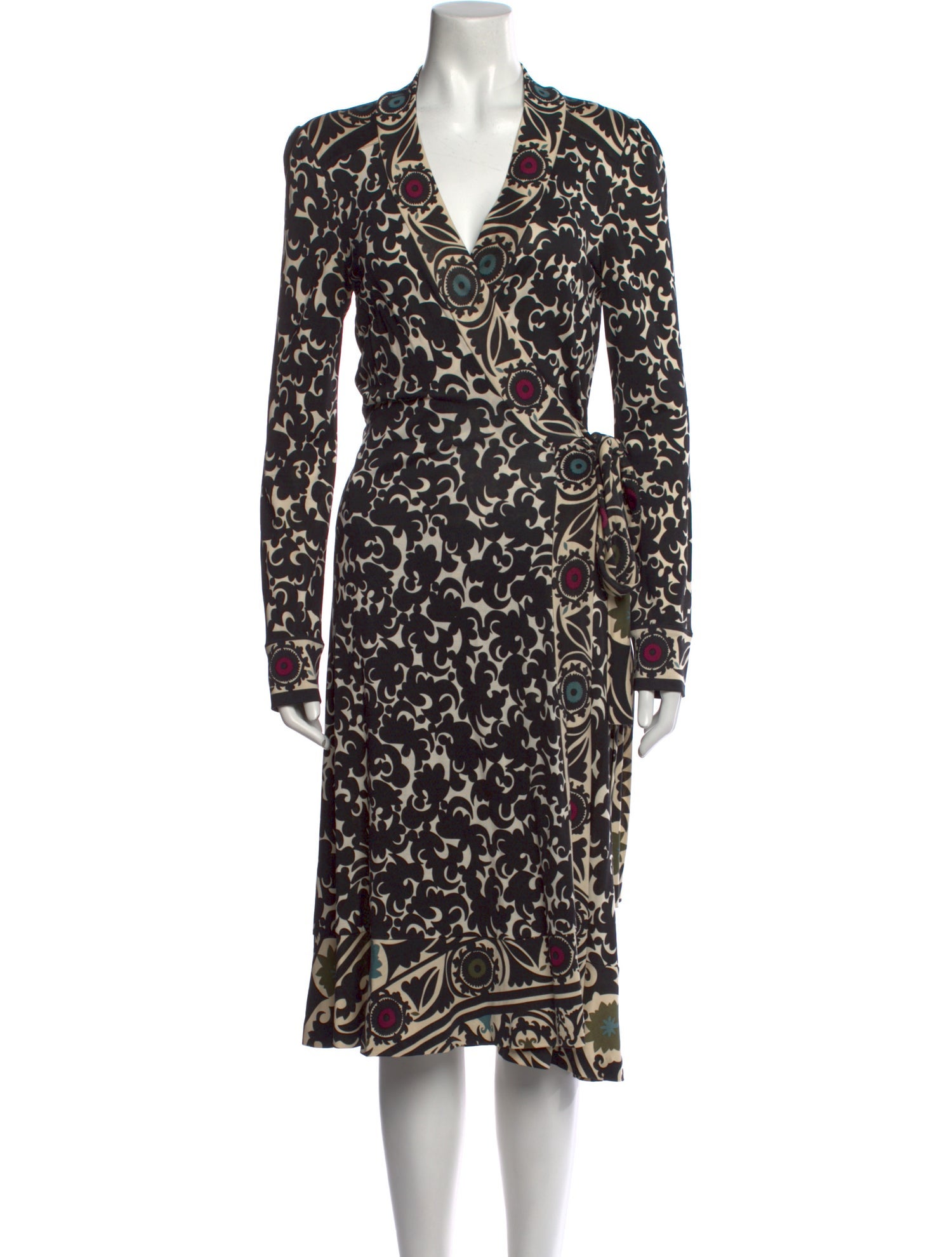 Diane von Furstenberg Silk Knee-Length Dress