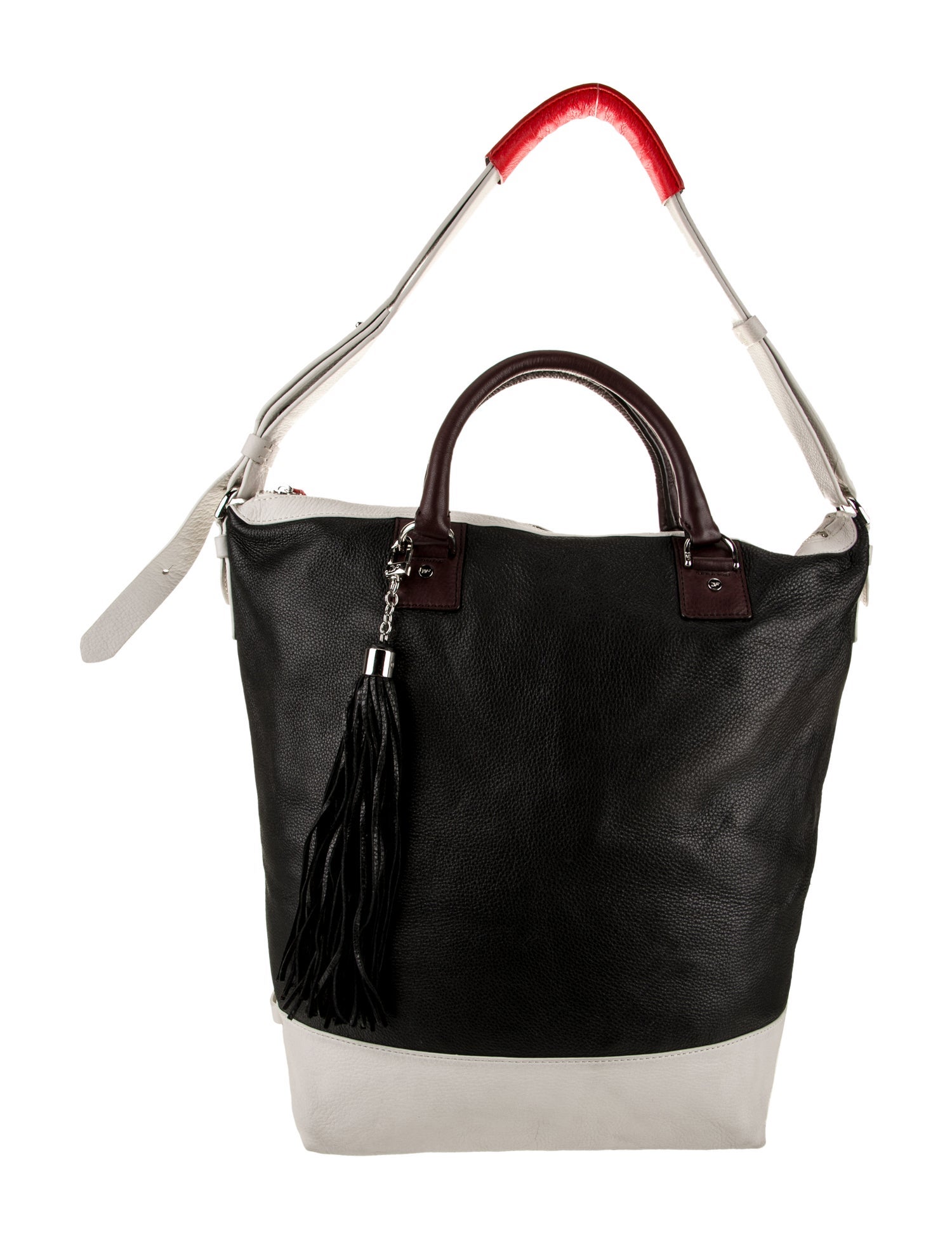 Diane von Furstenberg Leather Top Handle Bag