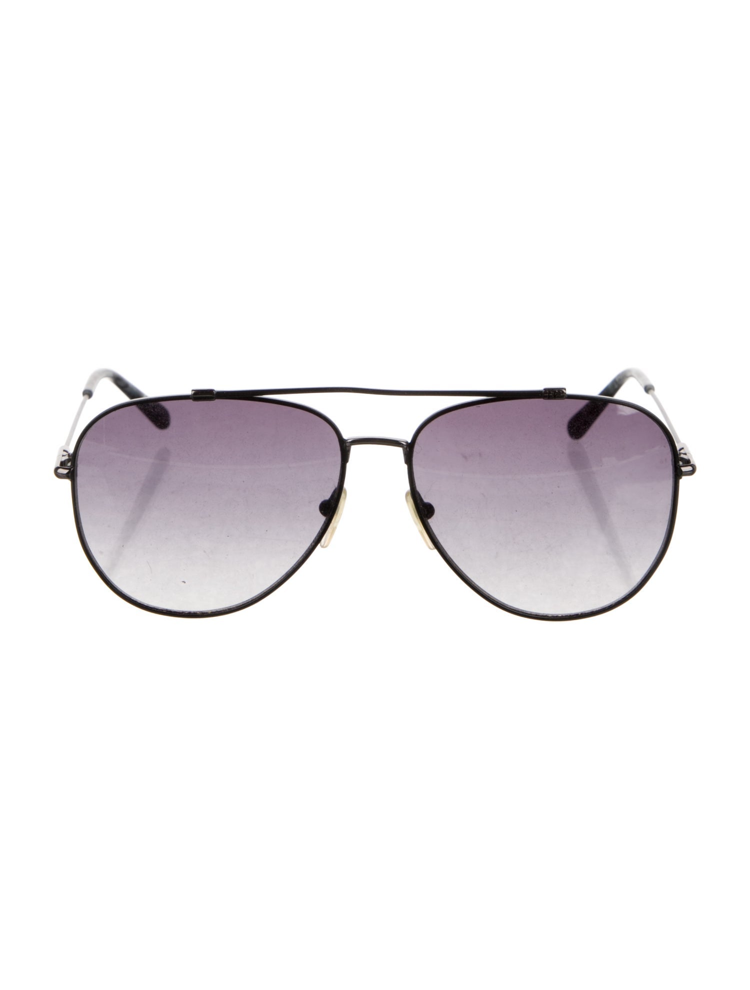 Diane von Furstenberg Aviator Tinted Sunglasses