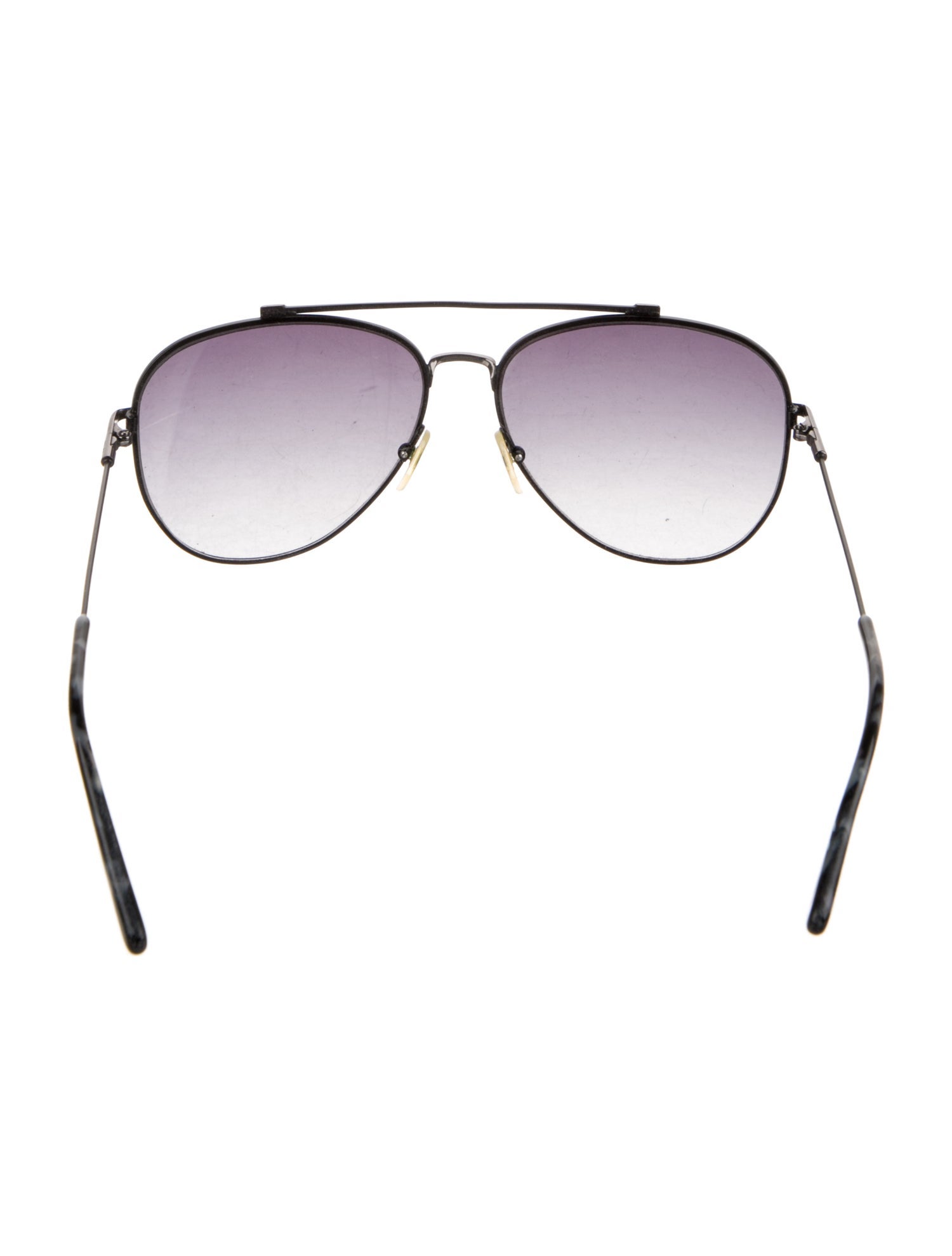 Diane von Furstenberg Aviator Tinted Sunglasses