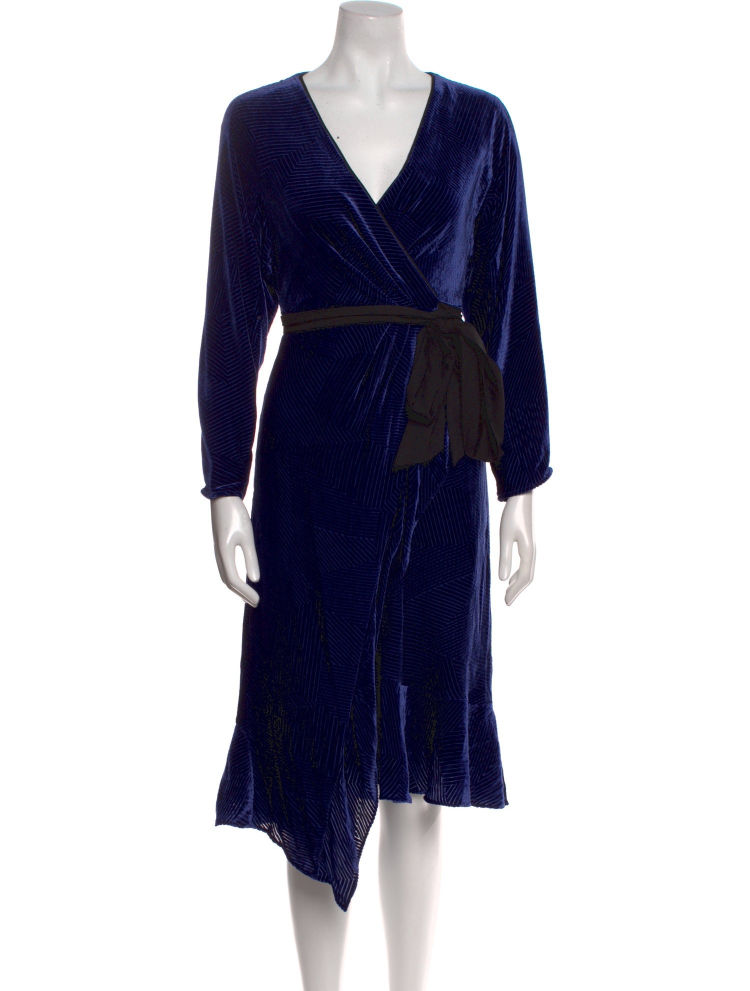 Diane von Furstenberg Striped Knee-Length Dress - Blue Dresses, Clothing - WDI561812 | The RealReal Diane von Furstenberg Striped Knee-Length Dress - Blue Dresses, Clothing - WDI561812 | The RealReal