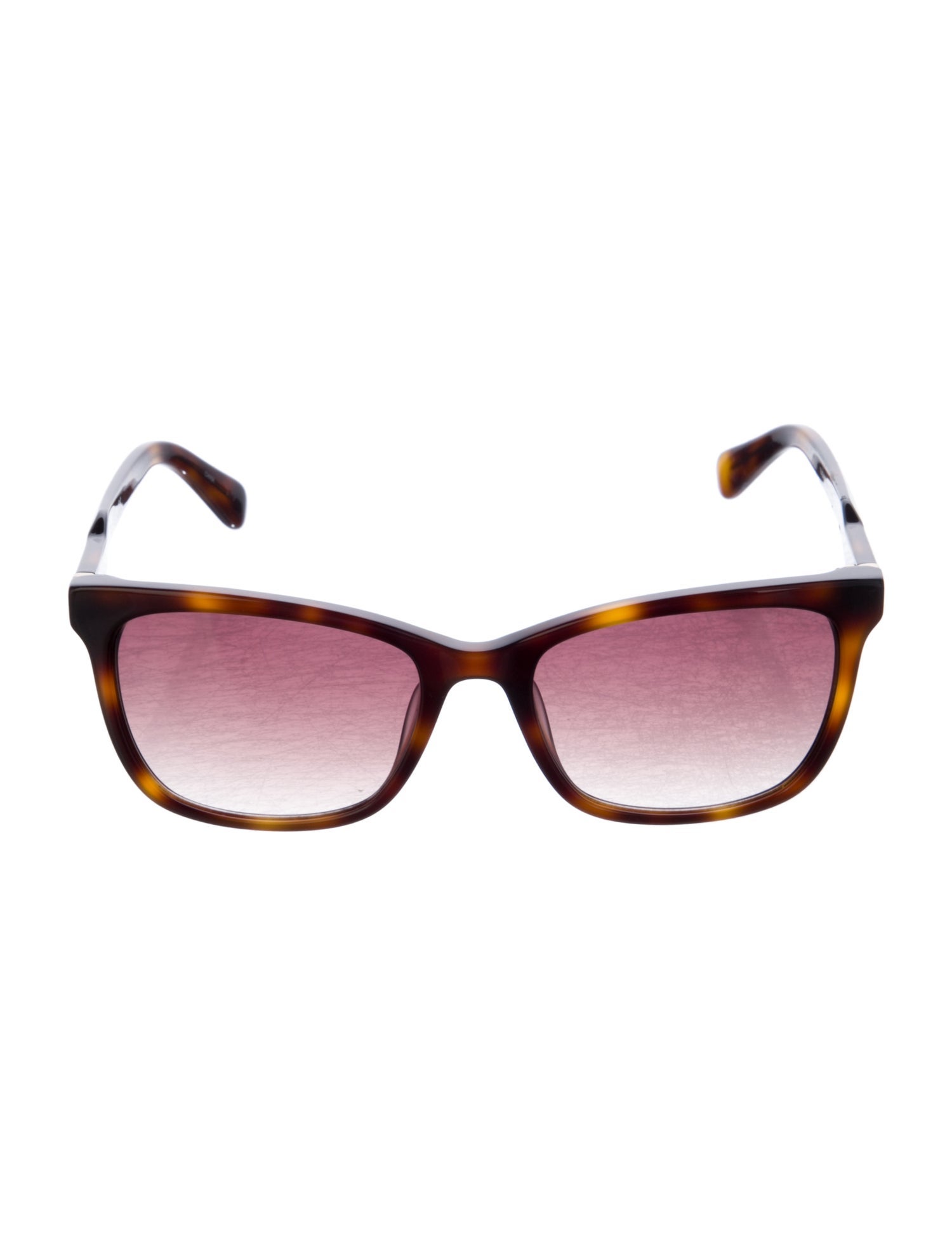 Diane von Furstenberg Square Gradient Sunglasses