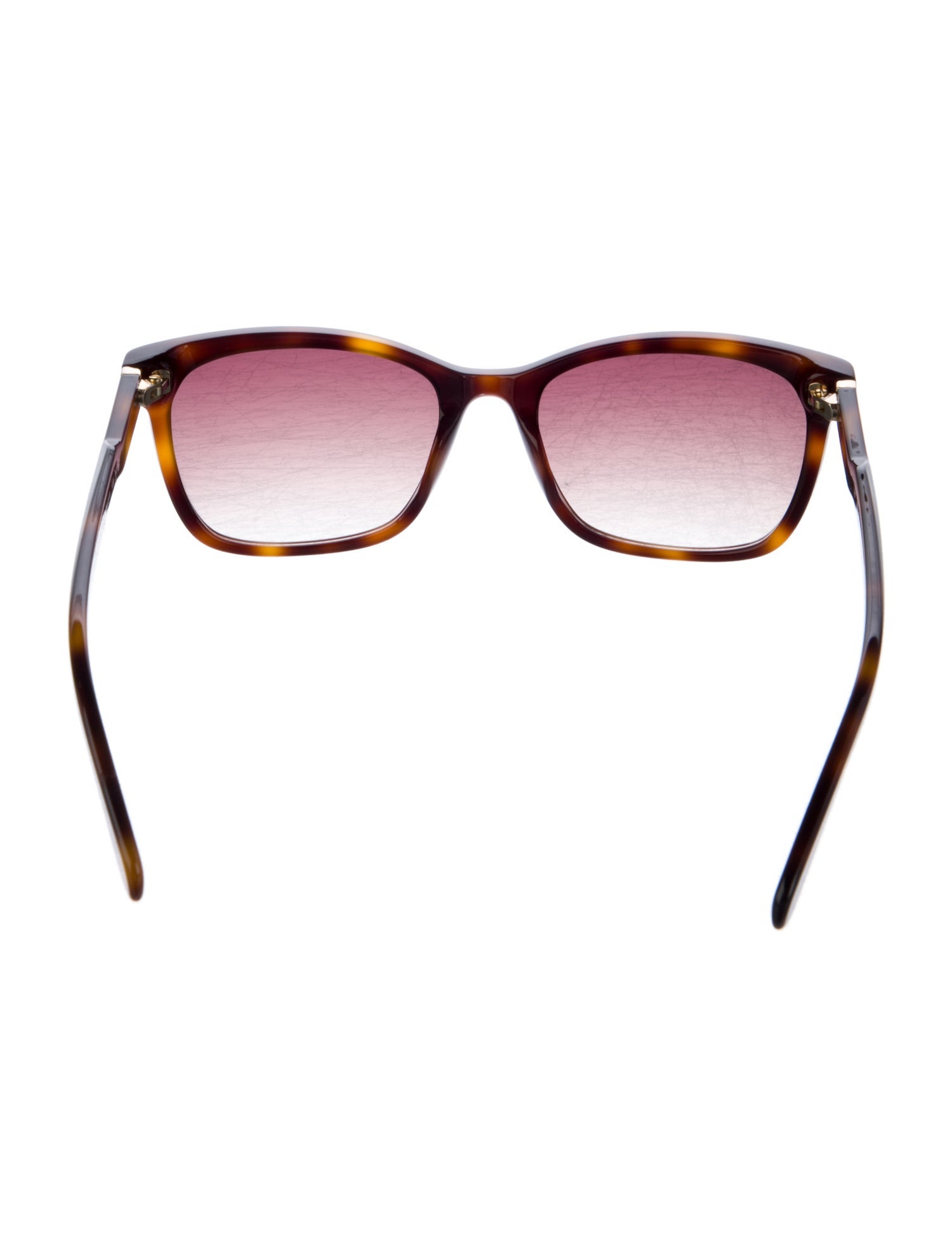 Diane von Furstenberg Square Gradient Sunglasses