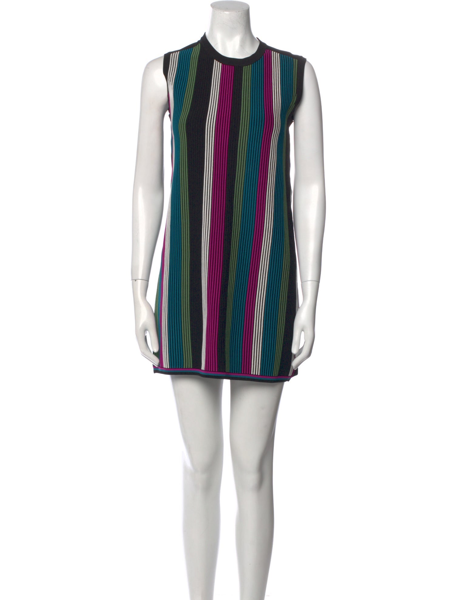 Diane von Furstenberg Striped Mini Dress w/ Tags