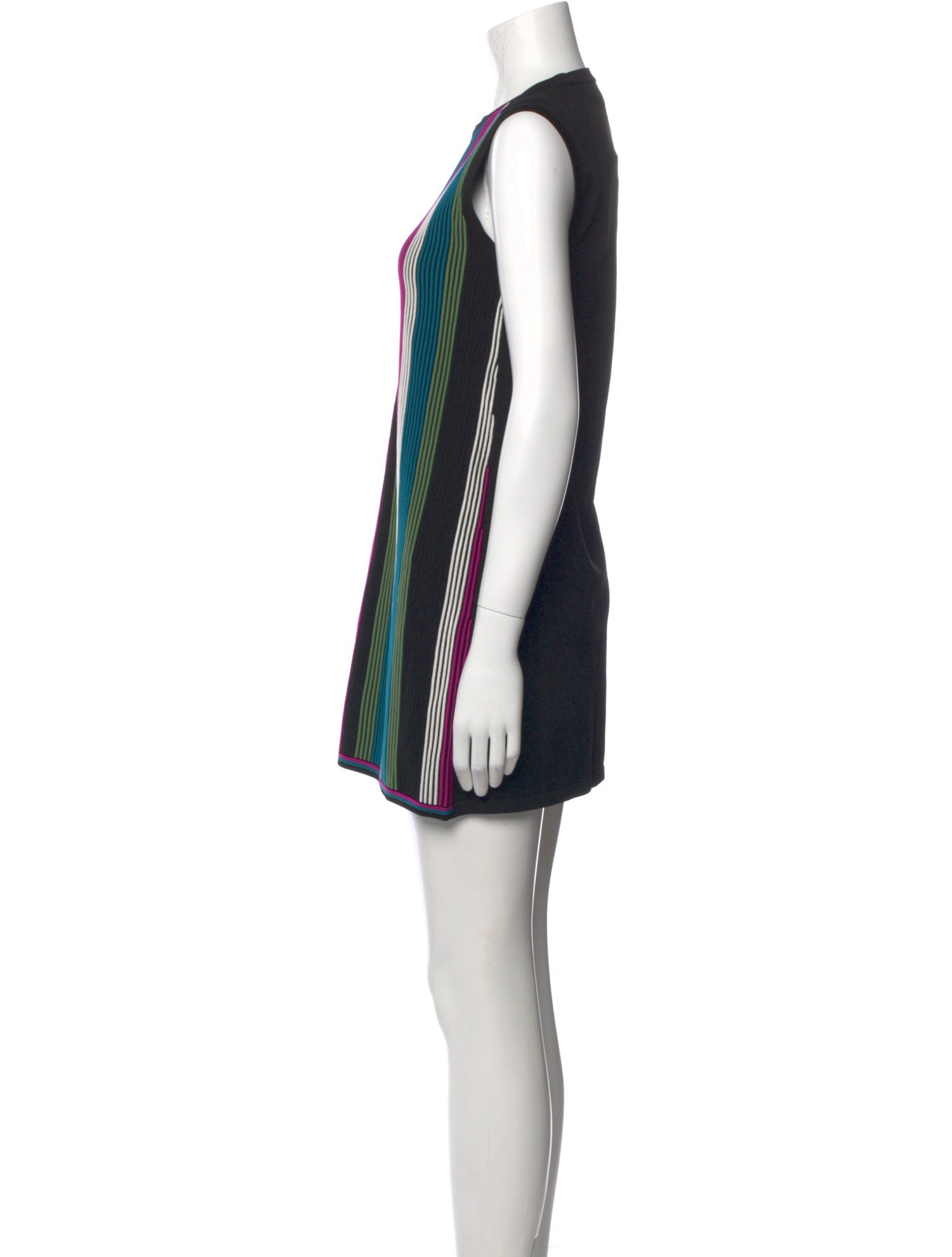 Diane von Furstenberg Striped Mini Dress w/ Tags