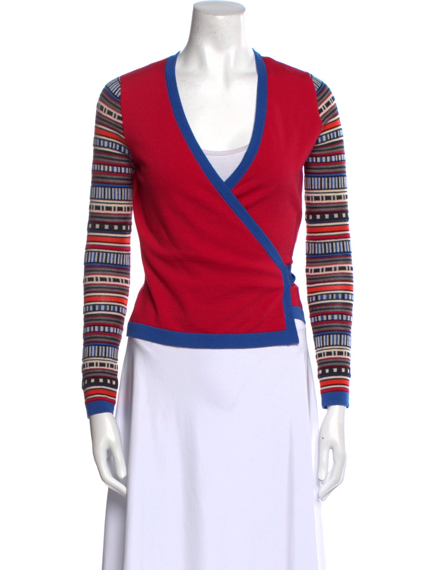 Diane von Furstenberg Wool Printed Sweater