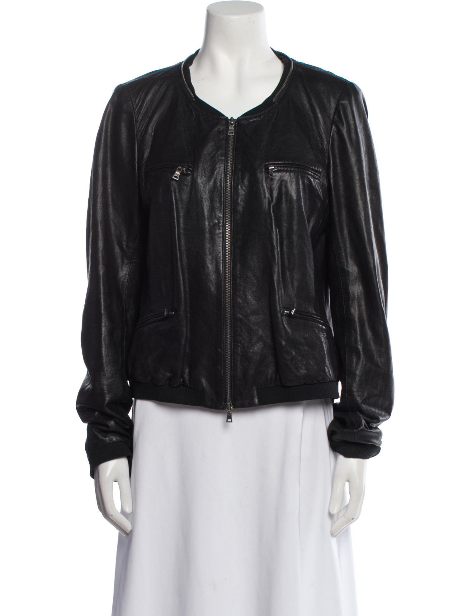 Diane von Furstenberg Leather Jacket