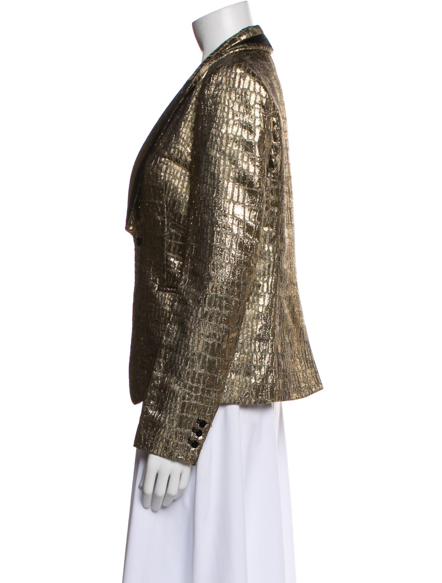 Diane von Furstenberg Printed Blazer