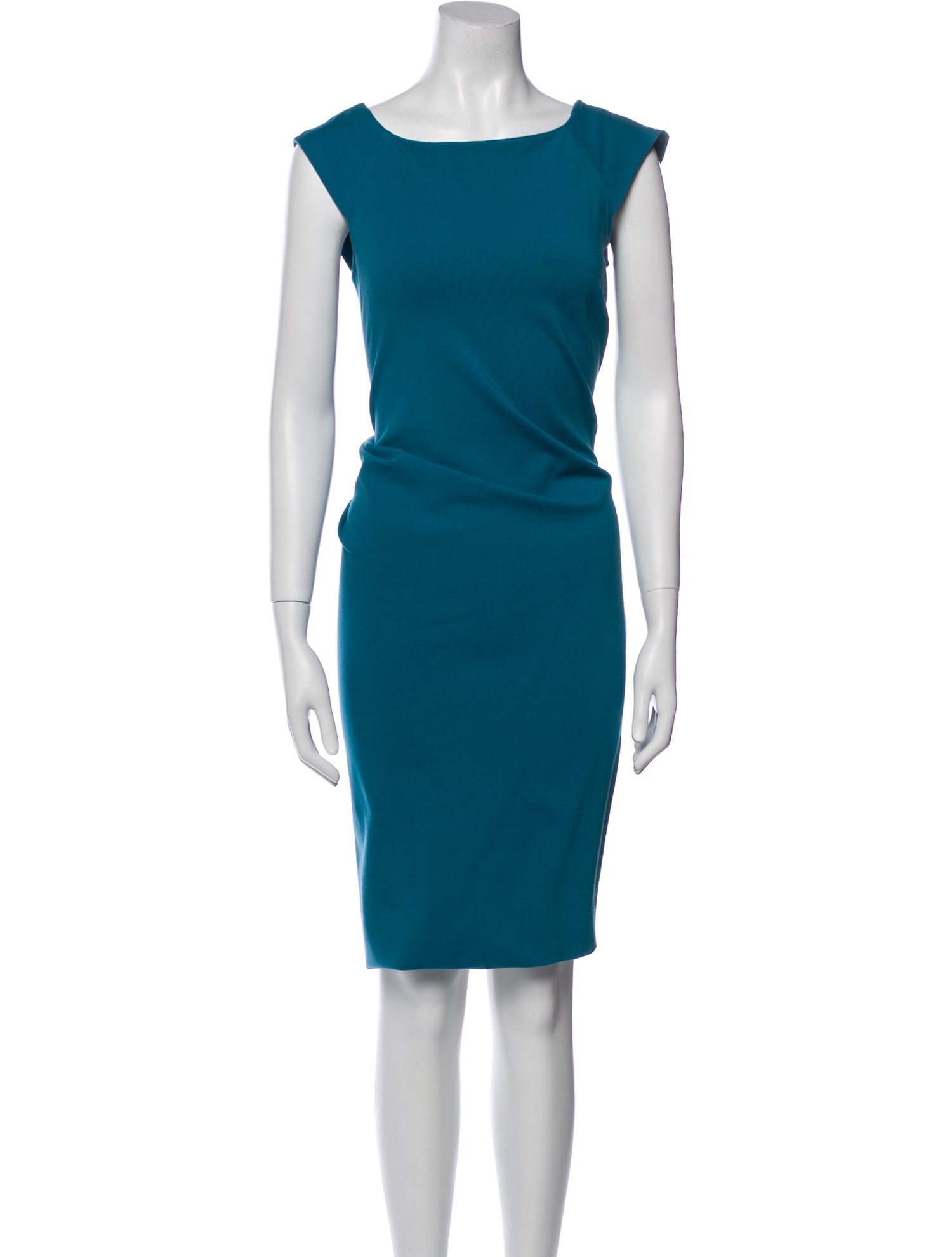 Diane von Furstenberg Bateau Neckline Knee-Length Dress