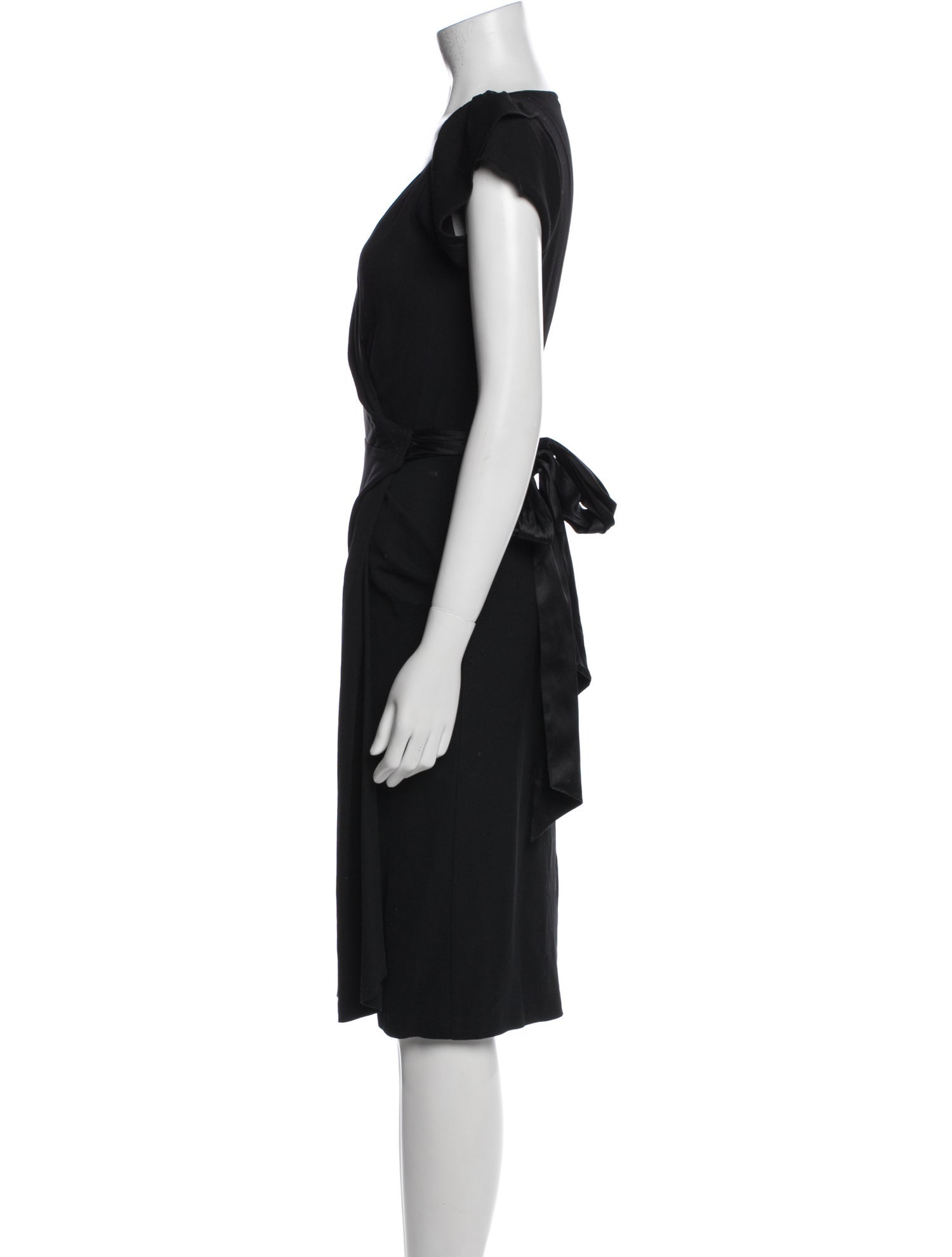Diane von Furstenberg V-Neck Knee-Length Dress