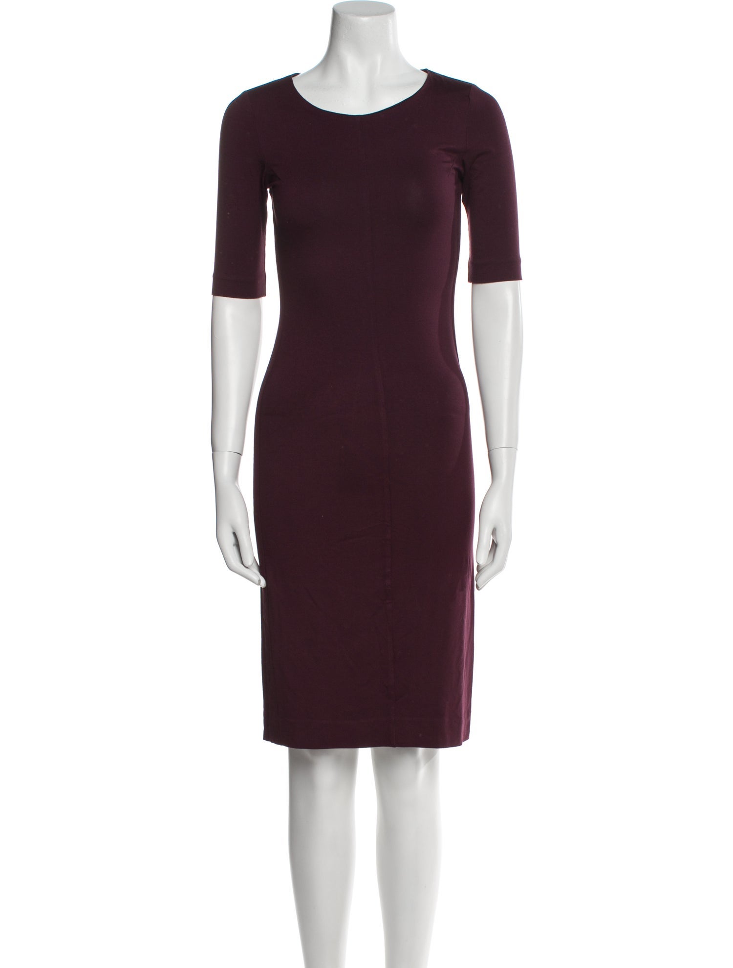 Diane von Furstenberg Scoop Neck Knee-Length Dress
