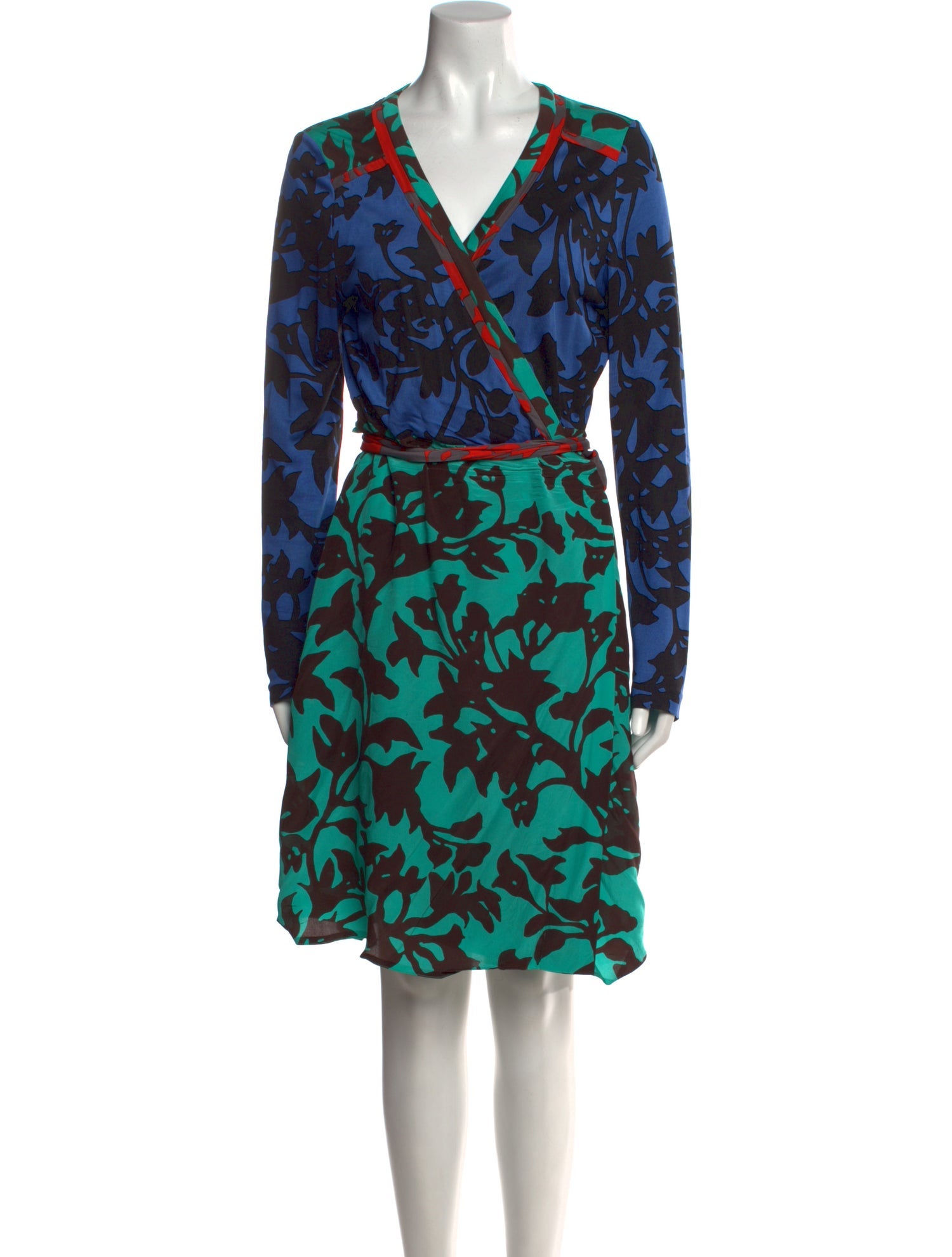 Diane von Furstenberg Silk Knee-Length Dress