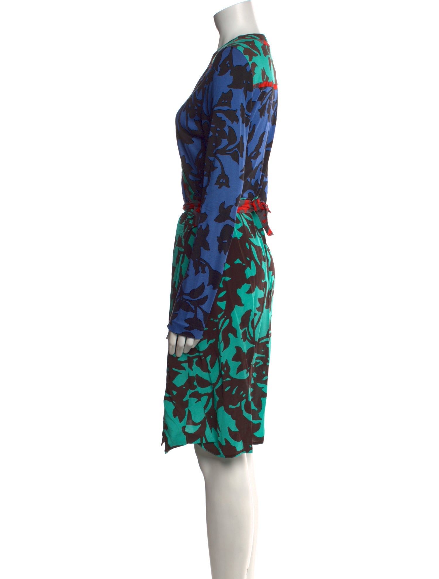 Diane von Furstenberg Silk Knee-Length Dress