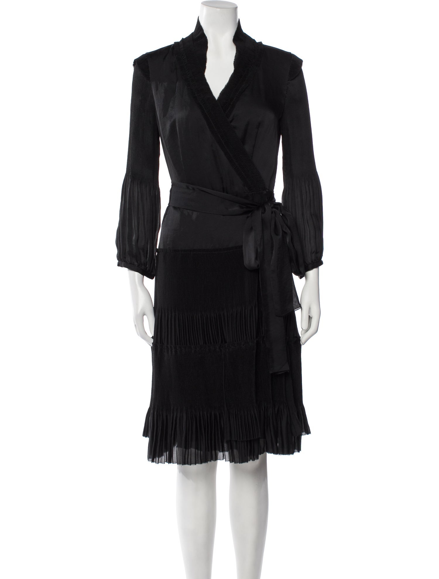 Diane von Furstenberg V-Neck Knee-Length Dress