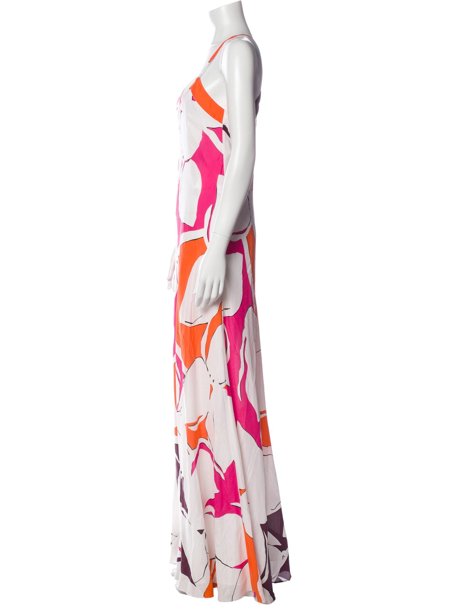 Diane von Furstenberg Silk Long Dress