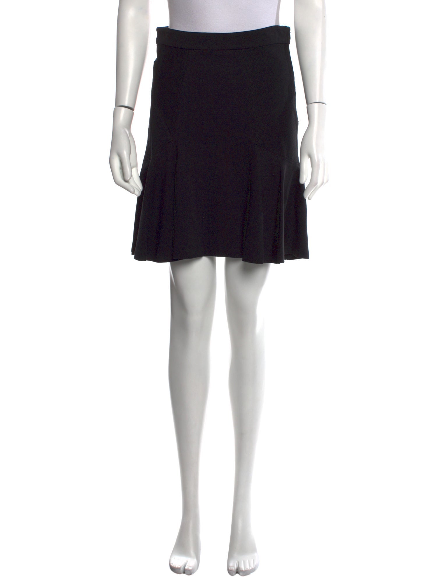 Diane von Furstenberg Ruffle Embellishment Mini Skirt