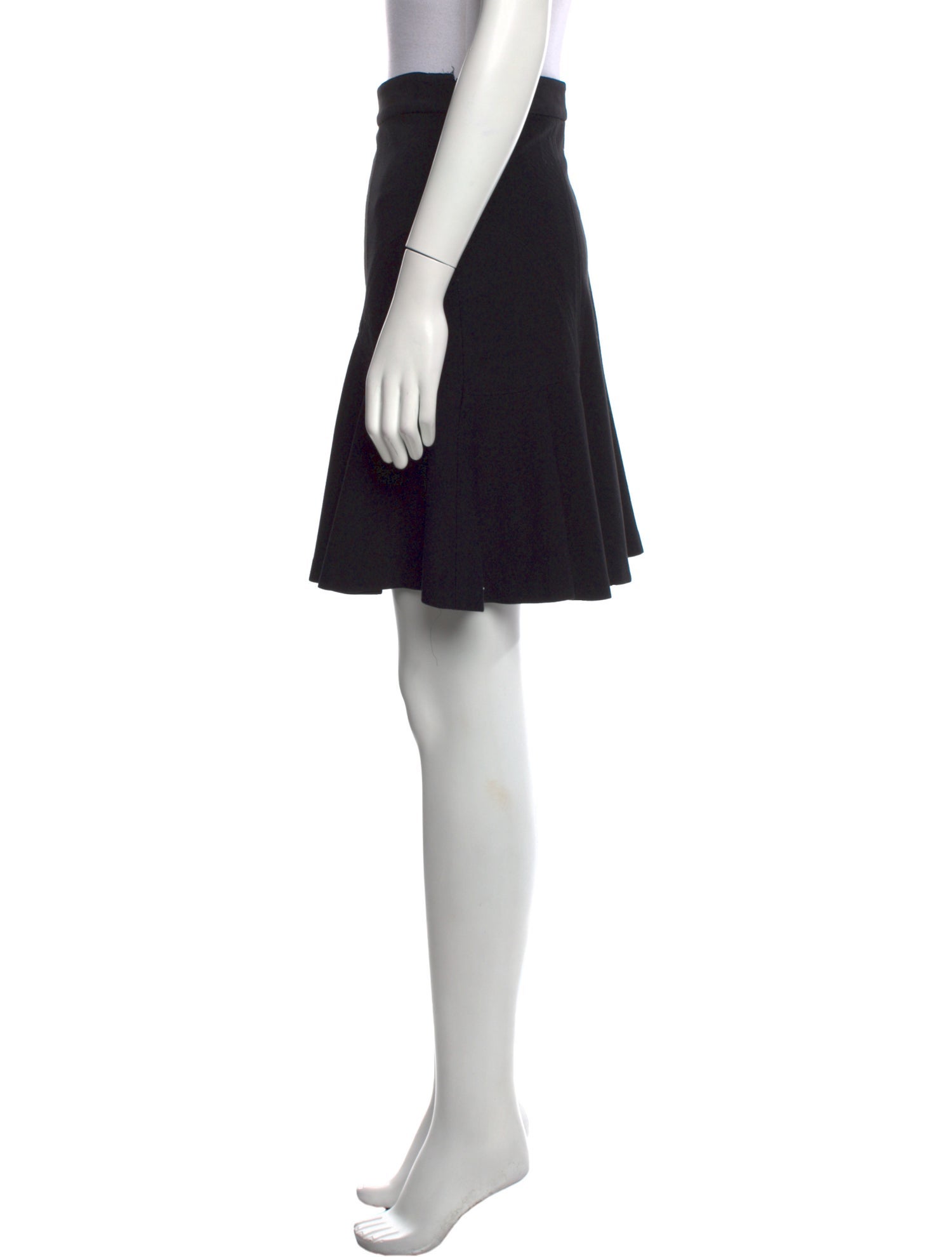 Diane von Furstenberg Ruffle Embellishment Mini Skirt