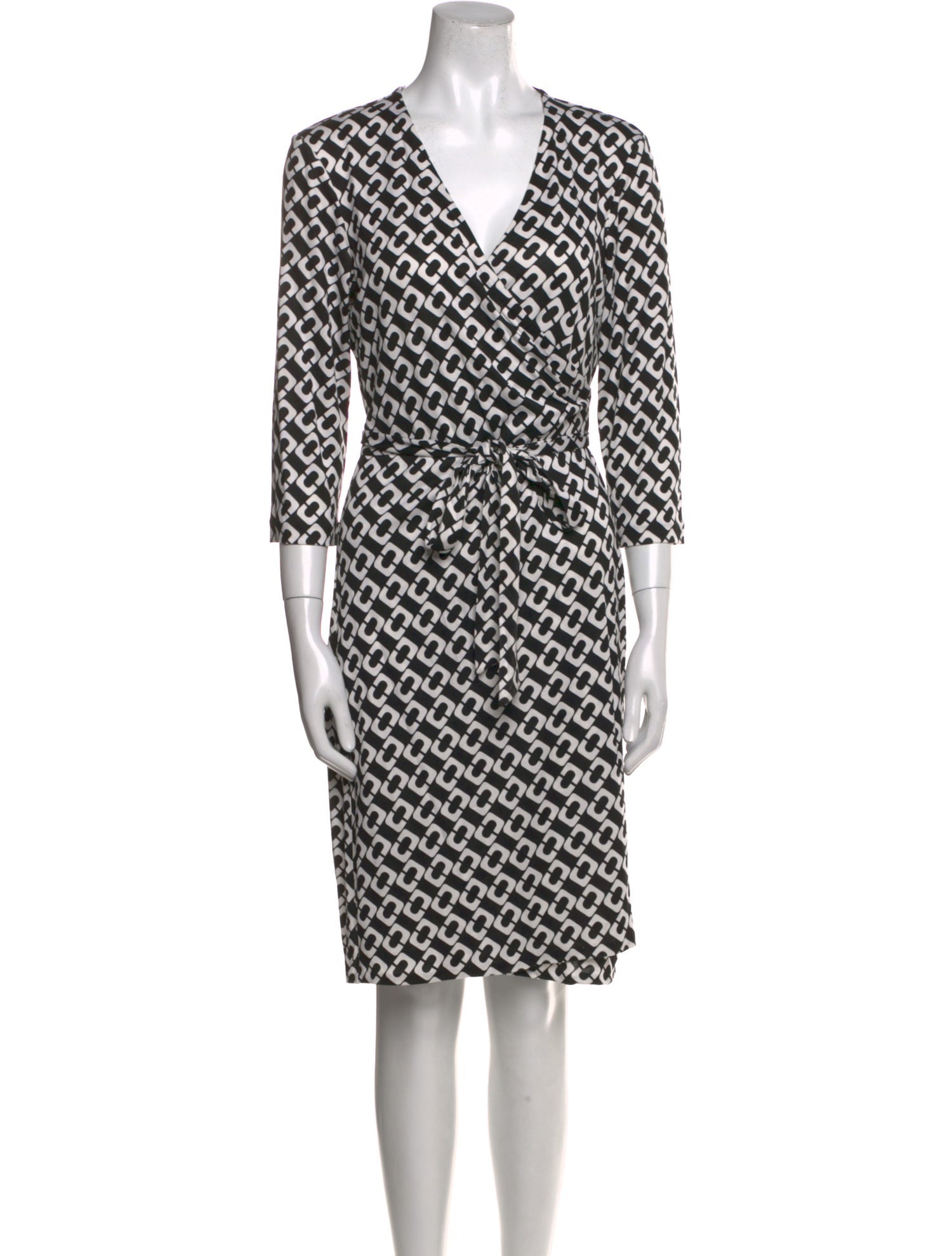 Diane von Furstenberg Silk Knee-Length Dress